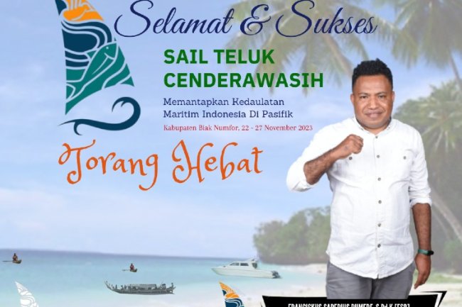 Sail Cenderawasih Bay 2023 as an effort to introduce the charm of Cenderawasih Bay