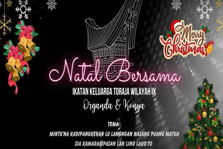 CHRISTMAS WORSHIP TORAJA FAMILY ASSOCIATION REGION IX, ORGANDA & KONYA