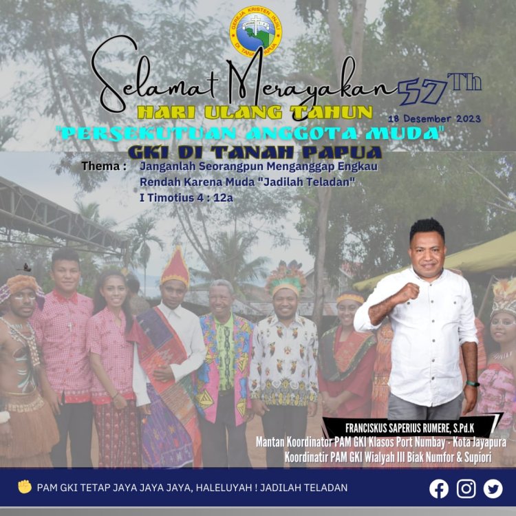 57 YEARS OF QUALITY LEADER CADRE LABORATORY IN PAPUA