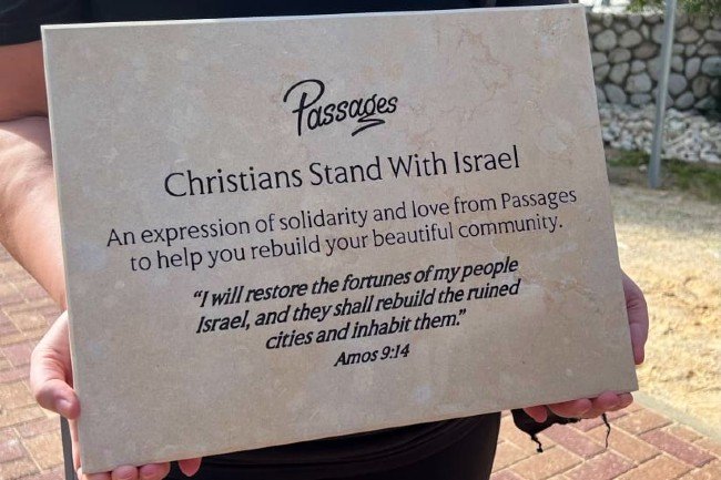 CHRISTIANS HAVE DONATED $500,000 TO ISRAELI CITIES DEVASTATED BY HAMAS ATTACKS.