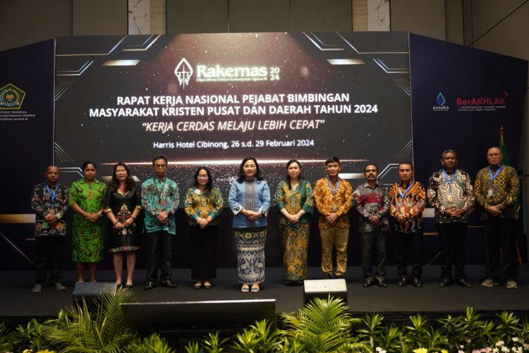 RAKERNAS DITJEN BIMAS KRISTEN 2024: DIRECTOR GENERAL ASKS FOR FAST AND COLLABORATIVE WORK RANKS