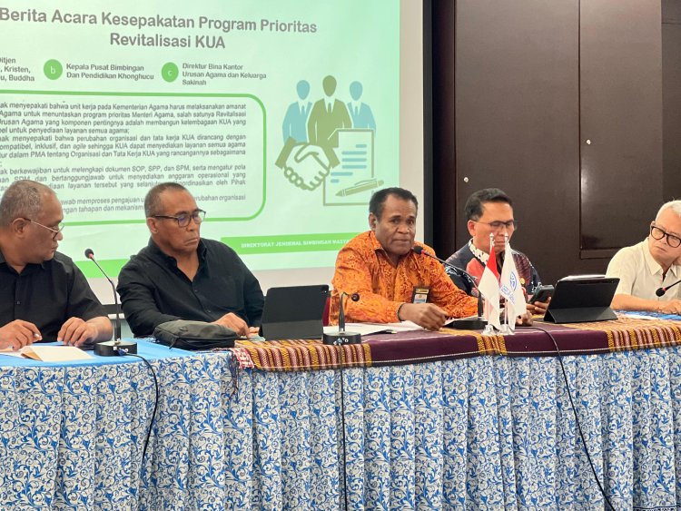 REVIEW OF REVITALIZATION OF KUA SERVICES FOR ALL RELIGIONS: A PGI DISCUSSION