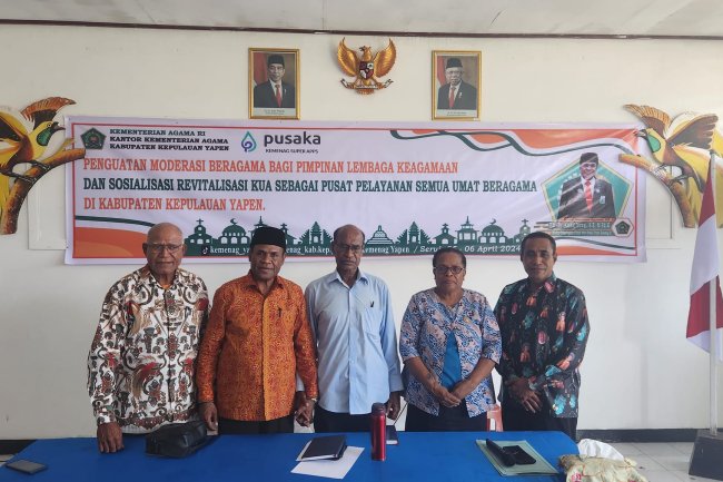 ENCOURAGING RELIGIOUS MODERATION AND REVITALIZATION OF KUA IN SERUI, PAPUA