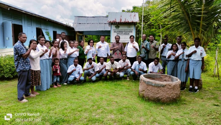 HEAD OF THE REGIONAL OFFICE OF THE MINISTRY OF RELIGIOUS AFFAIRS OF PAPUA VISITS SMTK SETIA MERAUKE