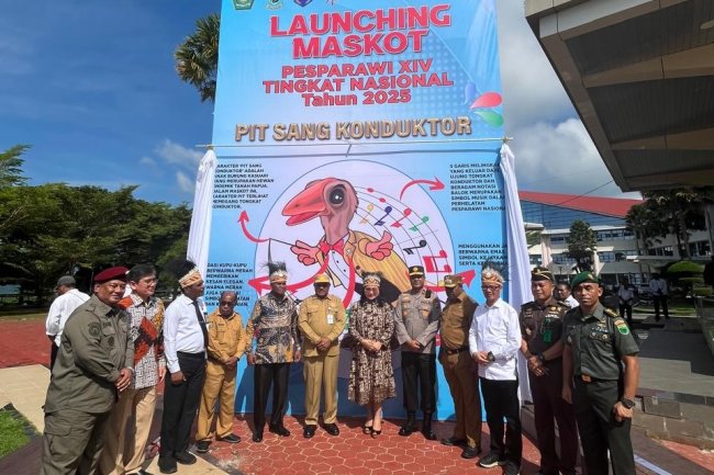 THE MASCOT FOR THE 14TH NATIONAL CHURCH CHOIR FESTIVAL (PESPARAWI) WILL BE LAUNCHED IN 2025 IN WEST PAPUA