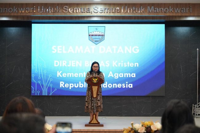 DIRECTOR GENERAL OF CHRISTIAN COMMUNITY GUIDANCE: "THE 14TH NATIONAL PESPARAWI IN MANOKWARI MUST BE BETTER THAN BEFORE"