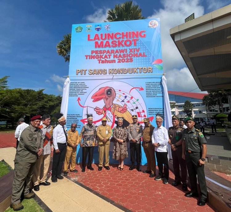 MASKOT PESPARAWI NASIONAL KE-XIV AKAN DILUNCURKAN PADA TAHUN 2025 DI PAPUA BARAT.