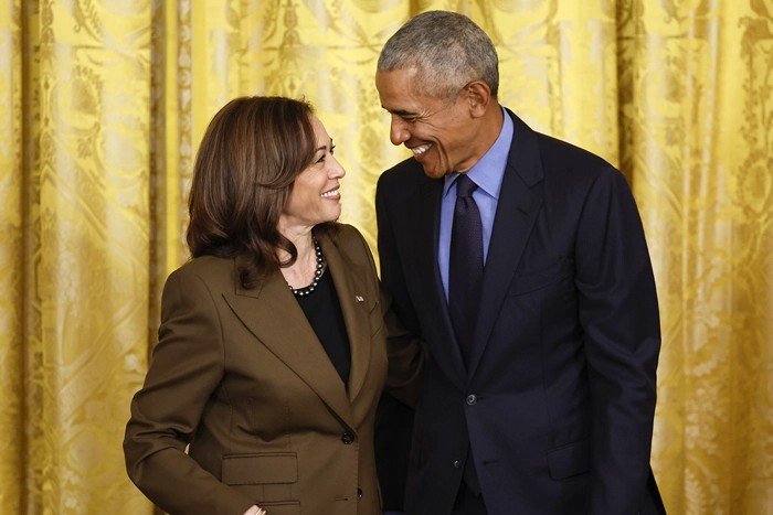 OBAMA PRAISES BIDEN’S PUBLIC SERVICE, DOES NOT ENDORSE KAMALA HARRIS AS SUCCESSOR