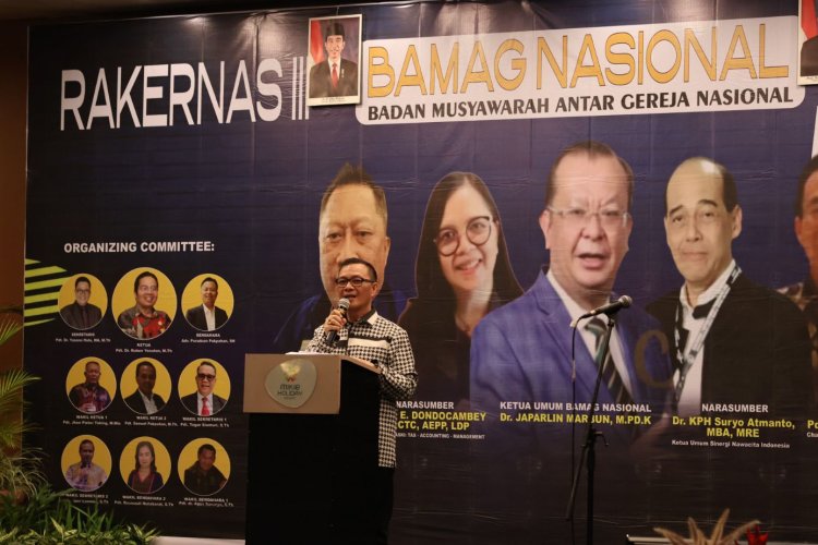 RAKERNAS III BAMAGNAS 2024: MEMPERKUAT KERJASAMA GEREJA DAN PEMERINTAH