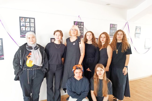LCC INTERNATIONAL UNIVERSITY STUDENTS IN LITHUANIA PROMOTE PEACE THROUGH THURSDAYS IN BLACK