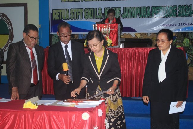REV. DR. DIANA JEMBISE APPOINTED AS NEW CHAIR OF STFT GKI IZAAK SAMUEL KIJNE