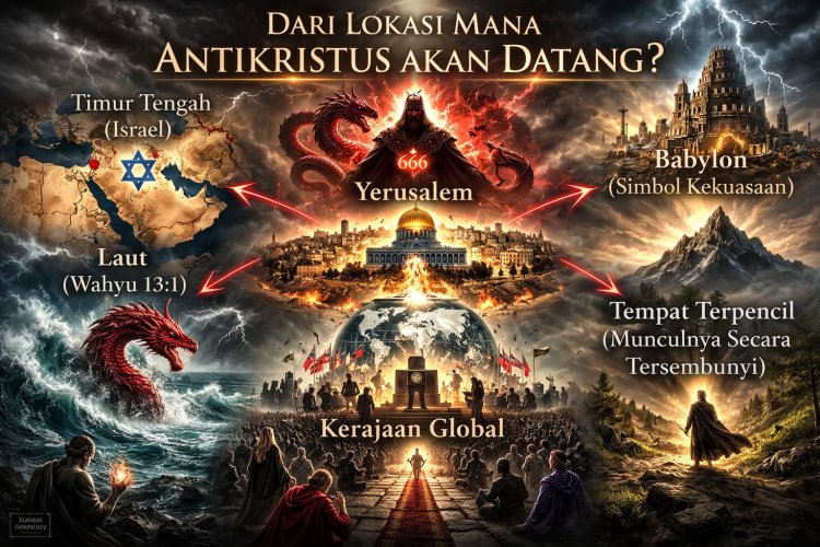 WHERE WILLTHE ANTICHRIST COME FROM ?